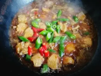 Make Tomato chili chicken wings step 9
