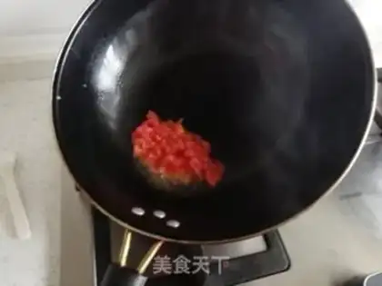 Make Tomato butterflies step 3