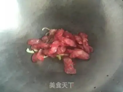 Make Pea-skin, broad sausage step 2