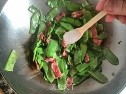 Make Pea-skin, broad sausage step 5