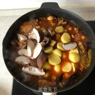 Make Potato chicken step 9