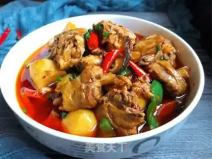 Make Potato chicken step 14