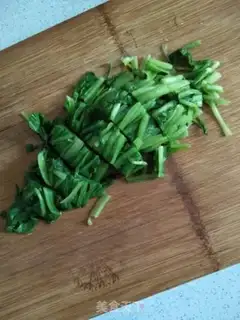 Make Little cabbage fried abalone mushrooms step 5