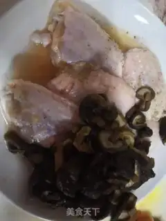 Make Fly the mushroom chicken step 0