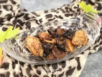 Make Fly the mushroom chicken step 7