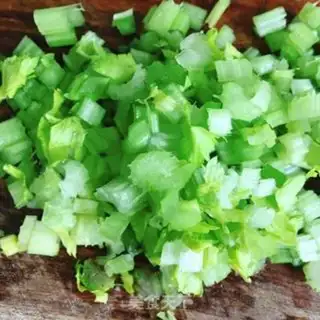 Make Celery and porridge step 0