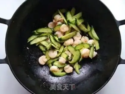 Make Shrimp cucumber step 7