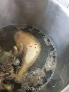 Make Red view chicken soup step 2