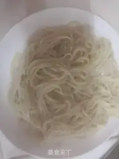 Make Dutch bean noodles step 2
