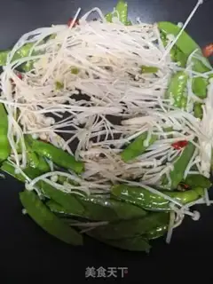 Make Dutch bean noodles step 6