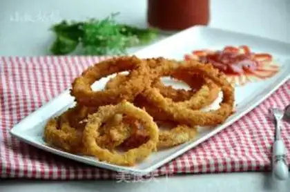 Make Onion rings step 6