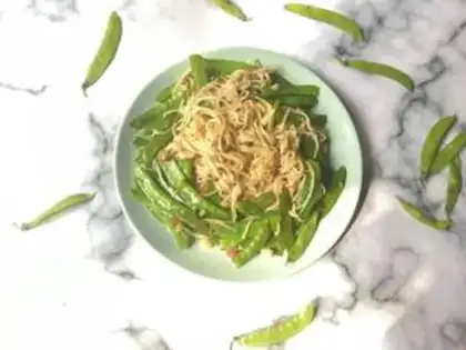 Make Dutch bean noodles step 11