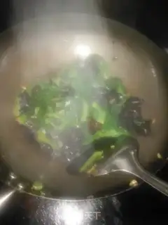 Make The greens, the wood step 9