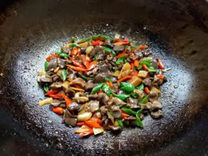 Make Spicy chicken step 8