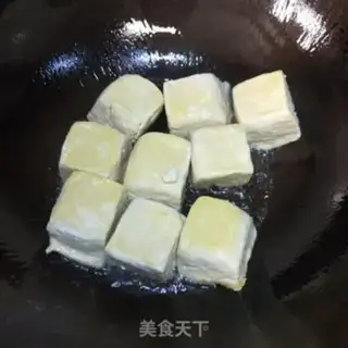 Make Soy sauce tofu step 1