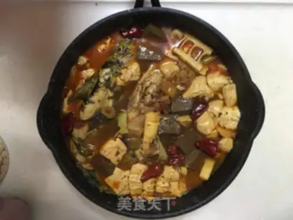 Make Duck tofu mackerel step 7