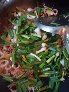 Make Garlic squid step 4
