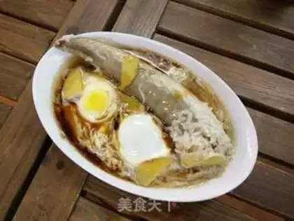 Make Pyramid steamed fish glue step 5