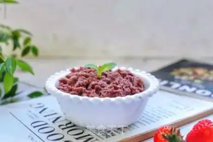 Make Lazy red bean sand step 11