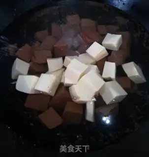 Make Duck blood tofu step 0