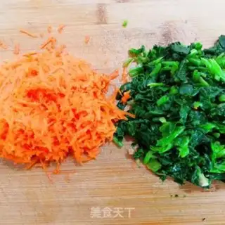 Make Vegetable nest step 1