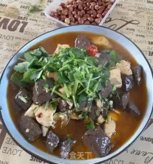 Make Duck blood tofu step 8