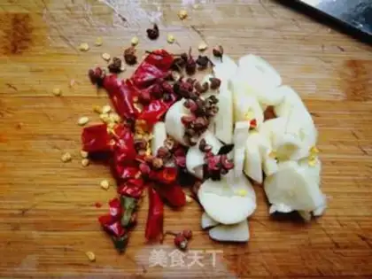 Make Spicy maran head step 1