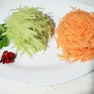 Make Creaming red silk step 1