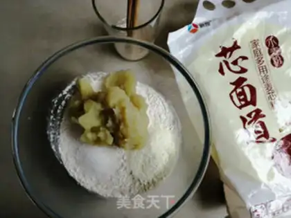 Make Potato buns step 1