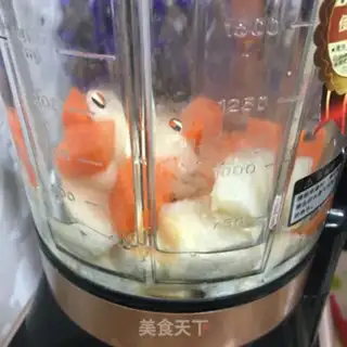 Make Carrot juice step 2