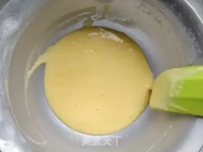 Make Japanese semi-cut cheesecake step 2