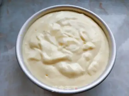 Make Japanese semi-cut cheesecake step 5