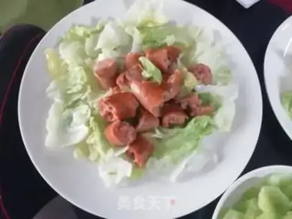 Make Garlic wiener step 4