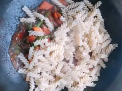 Make Spiral pasta step 7
