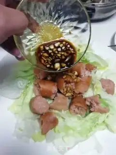 Make Garlic wiener step 6