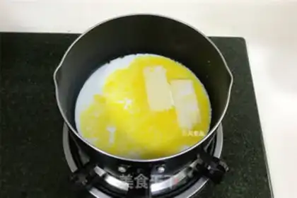 Make Tea cranberry potatoes step 1
