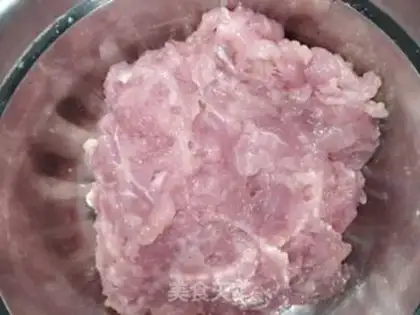Make Meat and eggplant step 1