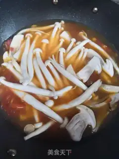Make Tomato mushroom soup step 1