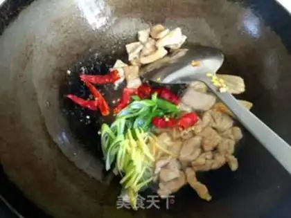 Make Squids, cabbage fan soup step 6