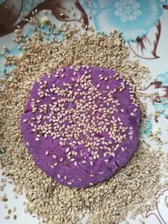 Make Potato rice cake step 7