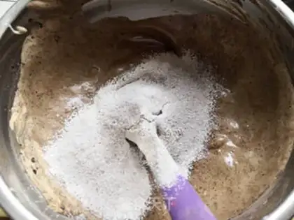 Make Too soft-hearted cocoa cake step 4