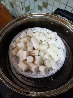 Make Mountain cake step 1