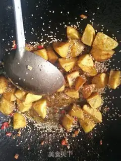 Make Souffle potatoes step 6