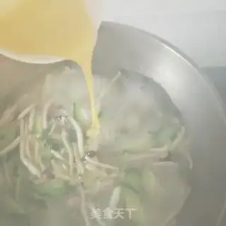 Make Crab cucumber and egg soup step 5