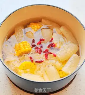 Make Pyramid corn soup step 3