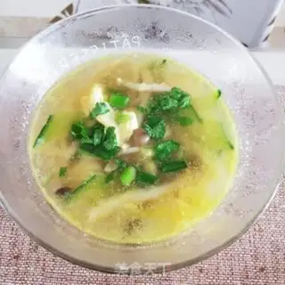 Make Crab cucumber and egg soup step 6
