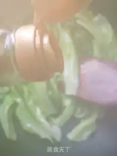 Make Garlic lettuce step 3