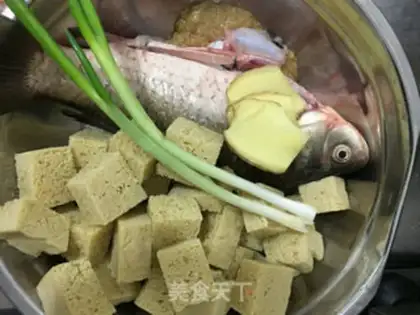 Make Creamfish, frozen tofu step 0