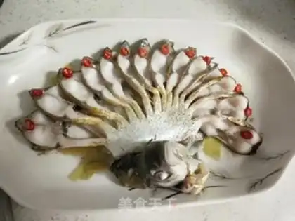 Make Open the mackerel step 4