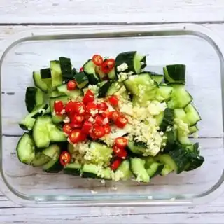 Make Cold cucumber step 1